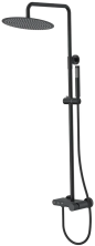 Boheme Душевая система Stick, черная 128-BB.4