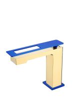 Boheme Смеситель для раковины Q, золото\красный 141-GUW