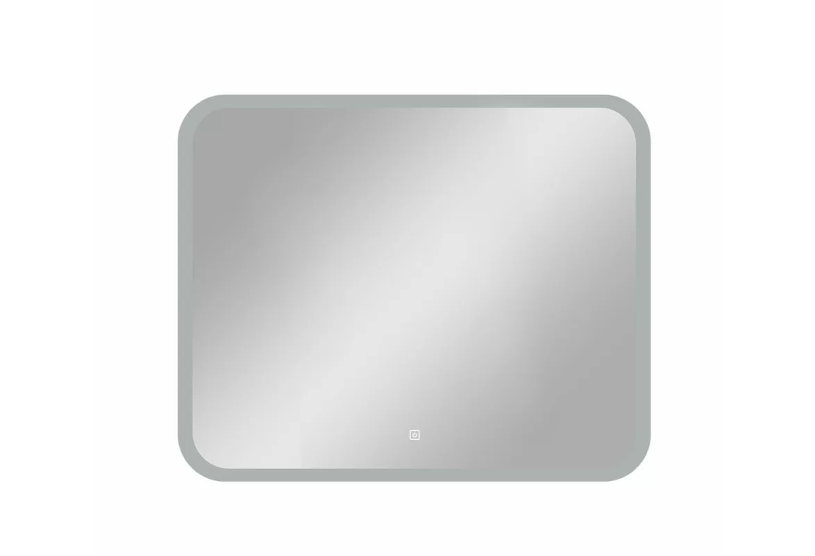 Приобрести continent зеркало с подсветкой demure 70х50 см, белое