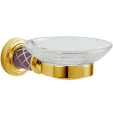 Boheme Мыльница Murano, золото\фиолетовый 10903-V-G