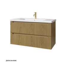 Caprigo Тумба с раковиной TERMIN-Albero STRIPE 100 см, дюна, шпон