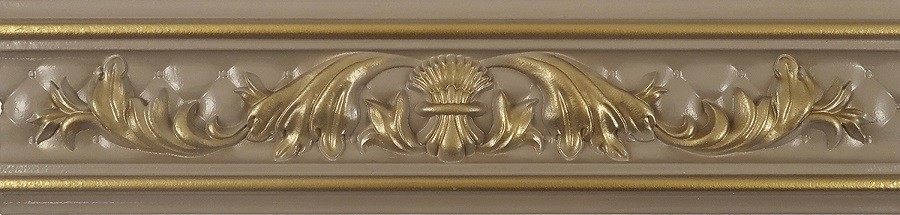 Приобрести бордюр настенный delacora vardo alteria cen. cacao roseton 253x60