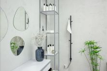 Vincea Полотенцесушитель электеический 15х140 см, графит VTD-1DGE