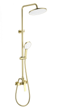 Душевая система WONZON & WOGHAND, Брашированное золото (WW-B3200-BG)