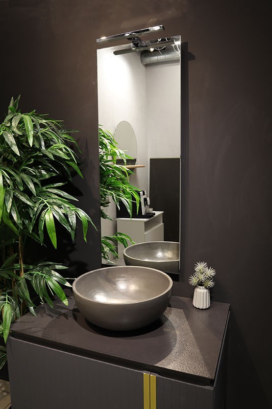 Приобрести azario зеркало люмьер 40х102,5 см, белый, с подсветкой, сенсорный выключатель, диммер, led-00002518