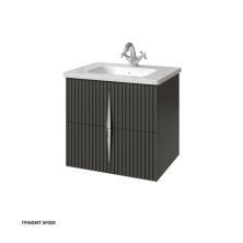 Caprigo Тумба с раковиной NOVARA 60 см, графит