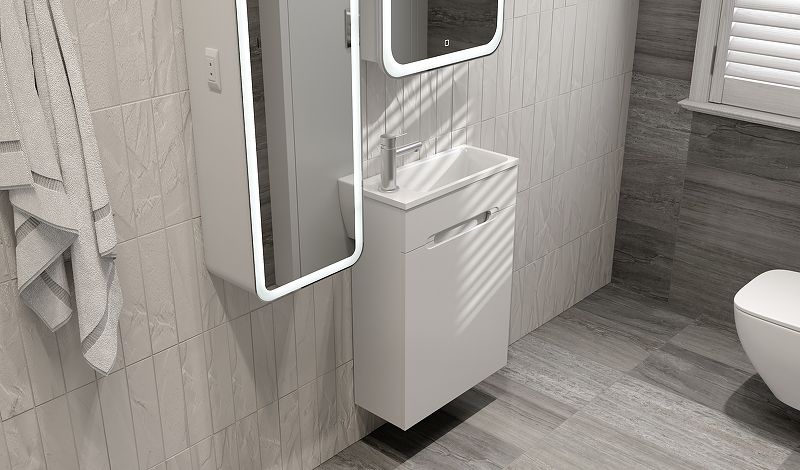 Приобрести jorno тумба подвесная modul 50 см, белая