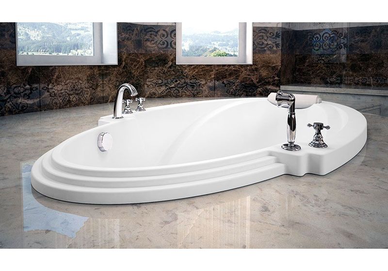 Приобрести акриловая ванна радомир fra grande ницца 190x110 см