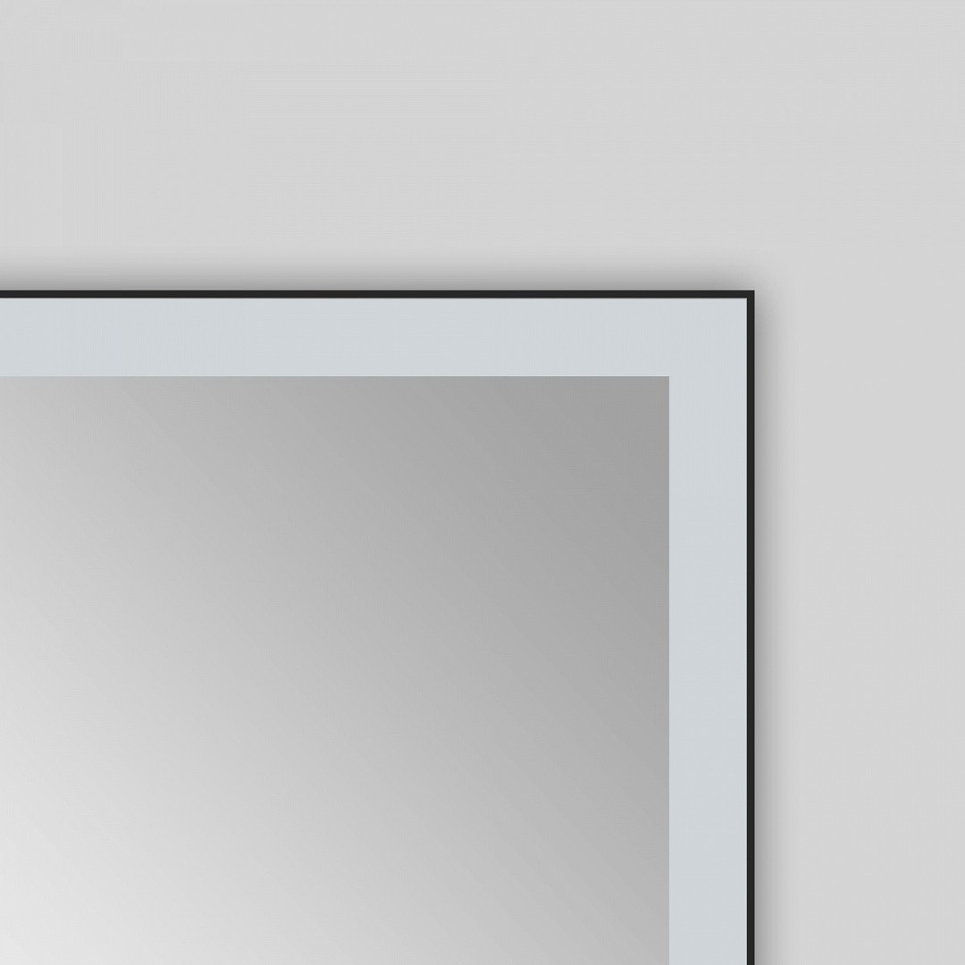 Приобрести azario зеркало 100х70 см, сенсорный выключатель, диммер, подогрев, черное az-z-059whcs