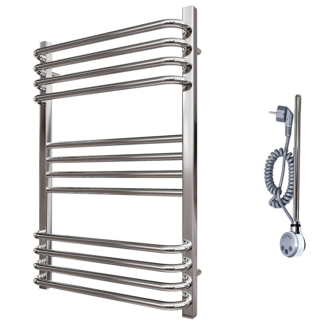 Приобрести полотенцесушитель электрический point 500х800 омега п12, хром pn90158se