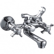 HAIBA Смеситель для ванны 223мм, хром HB-3024