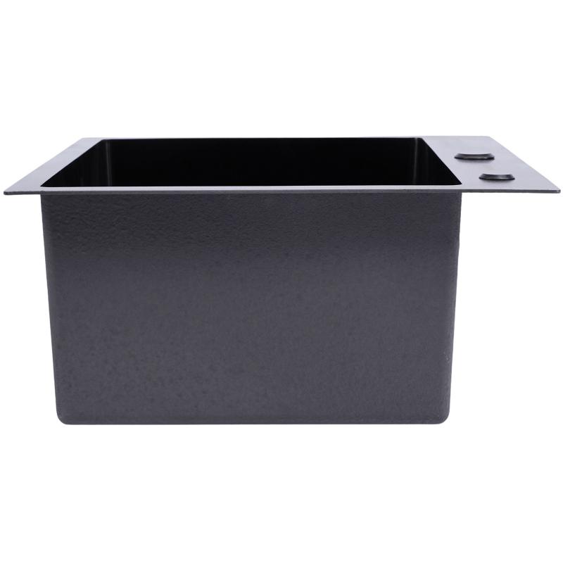 Приобрести gerhans кухонная мойка 50х44 см, графит