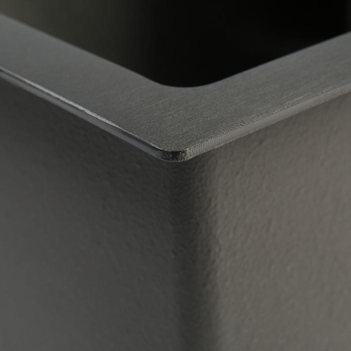 Приобрести gerhans кухонная мойка 78х43 см, двойная, графит