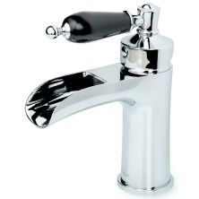 Boheme Смеситель для раковины Vogue, хром\черный 221-BLC