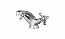 LEMARK Смеситель для раковины Contour, двухвентильный, хром LM7406C