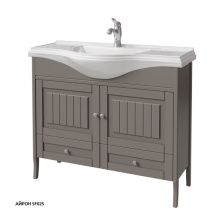 Caprigo Тумба с раковиной GENOVA 105 см, айрон