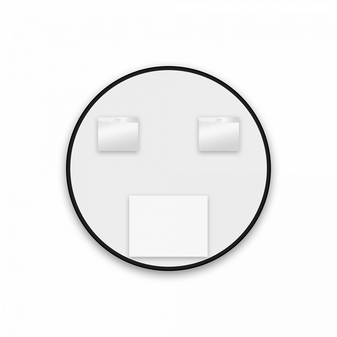 Приобрести azario зеркало d 600 60х60 см, белый, с подсветкой, сенсорный выключатель, диммер az-z-126alm