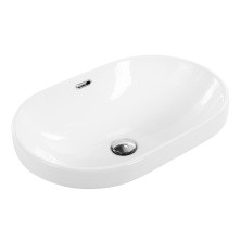 BelBagno Накладная раковина 40х60 см, белая BB1004