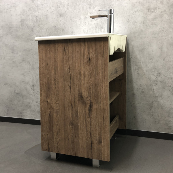 Приобрести сomforty тумба с раковиной "марио-60" дуб темный