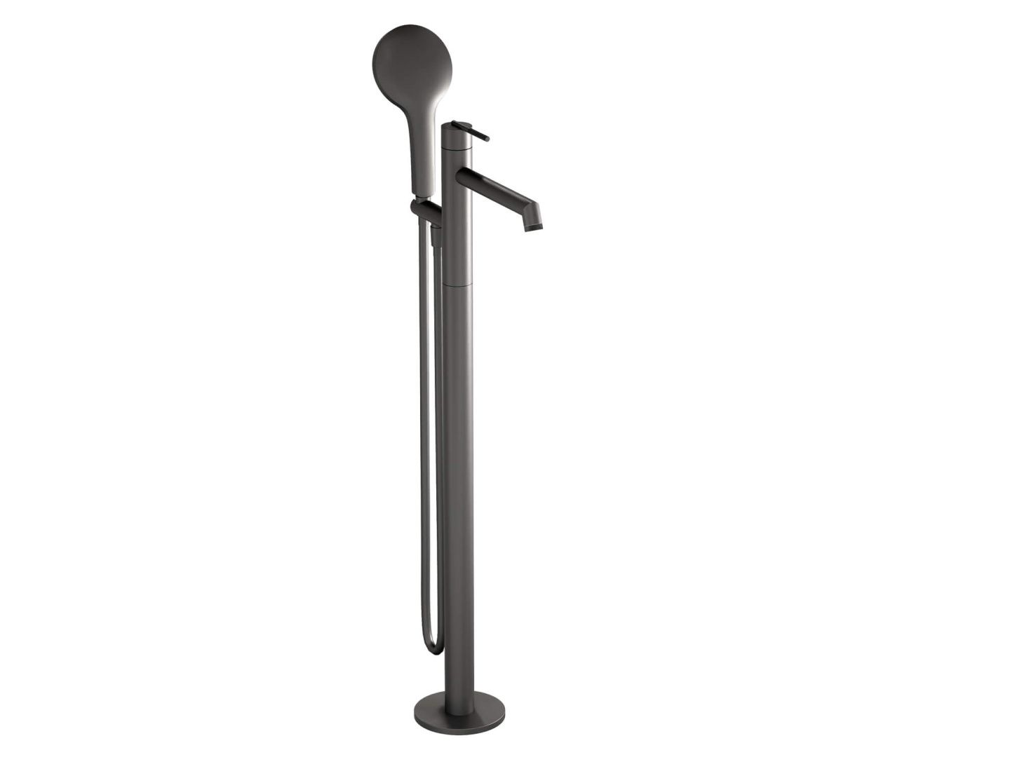 Приобрести hayzburg напольный смеситель для ванны, графит hb-4023gg