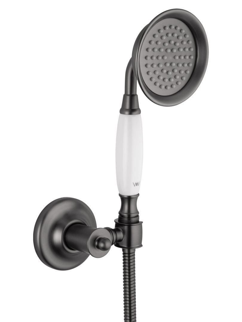 Приобрести смеситель для ванны с душем wonzon & woghand steam, темный графит (ww-88639008-bgm)