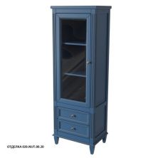 Caprigo Пенал ALBION 60 см, синий, эмаль