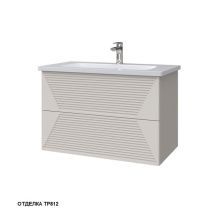 Caprigo Тумба с раковиной MODO Terza 80 см, серая 35612 5