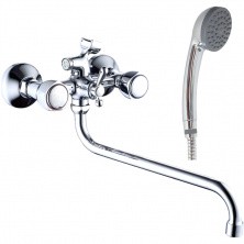 HAIBA Смеситель для ванны 255мм, хром HB-2209