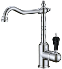 Boheme Смеситель для кухни Tradizionale, хром\черный 103-BSW