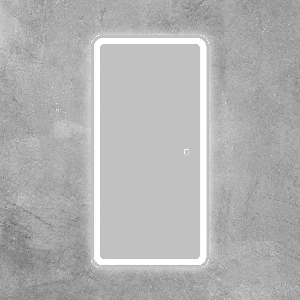 Приобрести belbagno зеркало-шкаф 40х80 см spc-mar-400/800-1a-led-tch