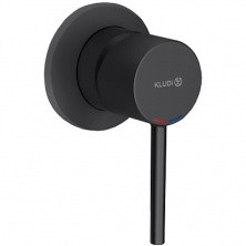 KLUDI BOZZ Встраиваемый смеситель для душа, черный матовый, арт. 389253976