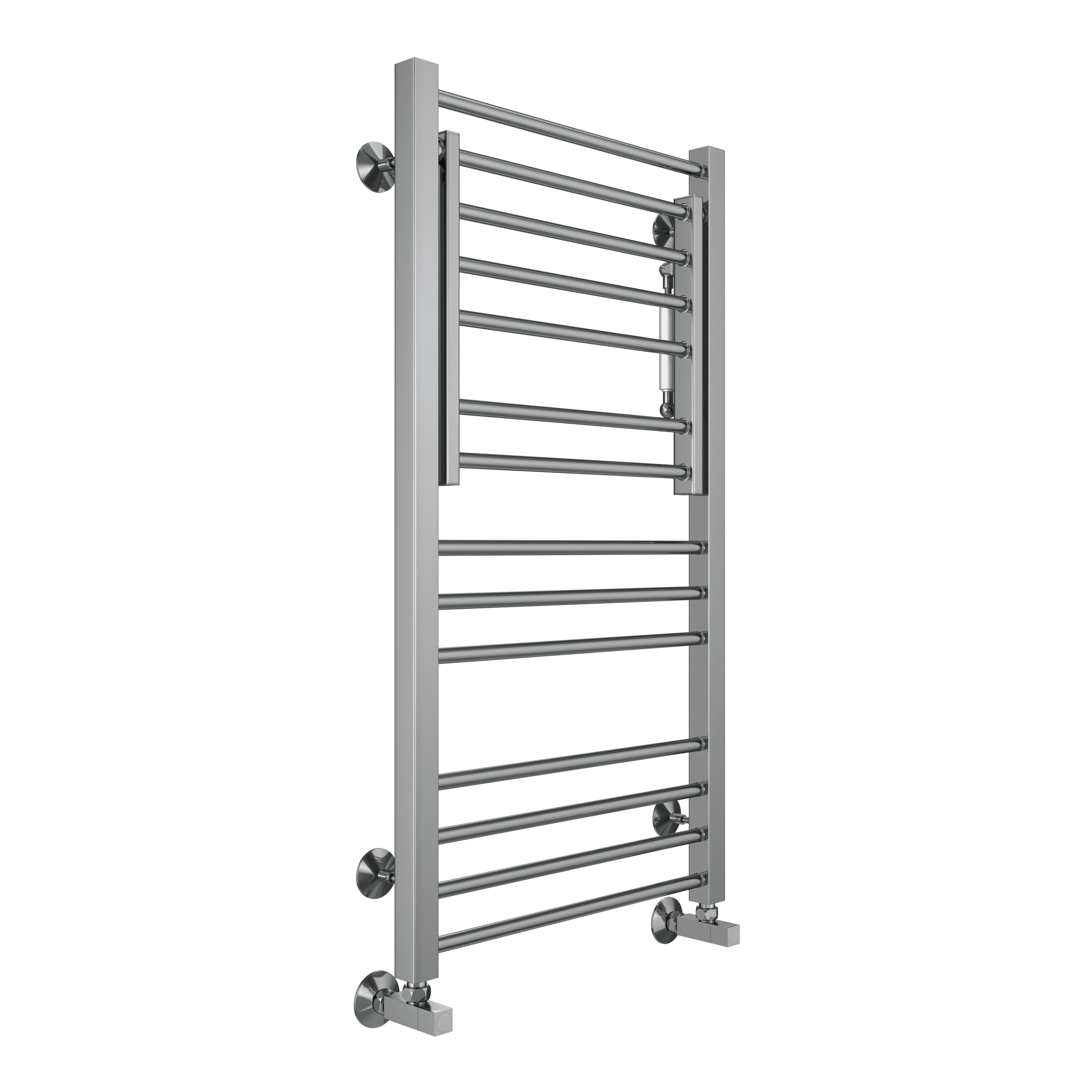 Приобрести terminus полотенцесушитель валенсия п14 50х100 см, с полкой, водяной, хром