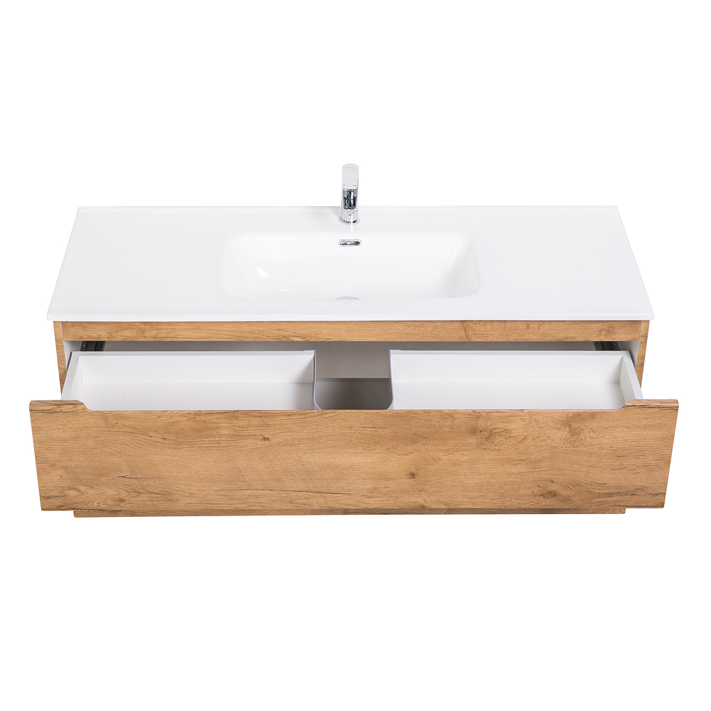 Приобрести belbagno тумба с раковиной etna 120 см, подвесная rovere nature, белая раковина