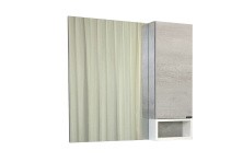 Сomforty Зеркало-шкаф "Прага-90" дуб белый