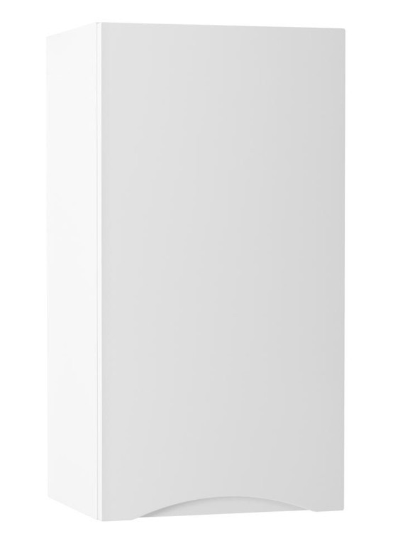 Приобрести шкаф подвесной belbagno fly-marino-750-1a-sc-bl-p-l 40 см, левый, bianco lucido