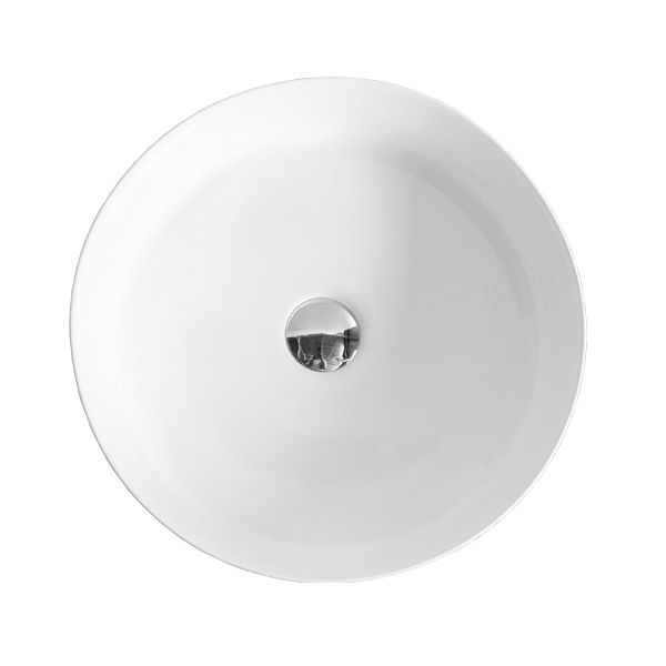Приобрести sintesi раковина накладная 410х410 мм, белая, без отверстия под смеситель lvb-app-416