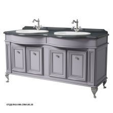 Caprigo Тумба с раковиной FRESCO 160 см, фиолетовая, эмаль