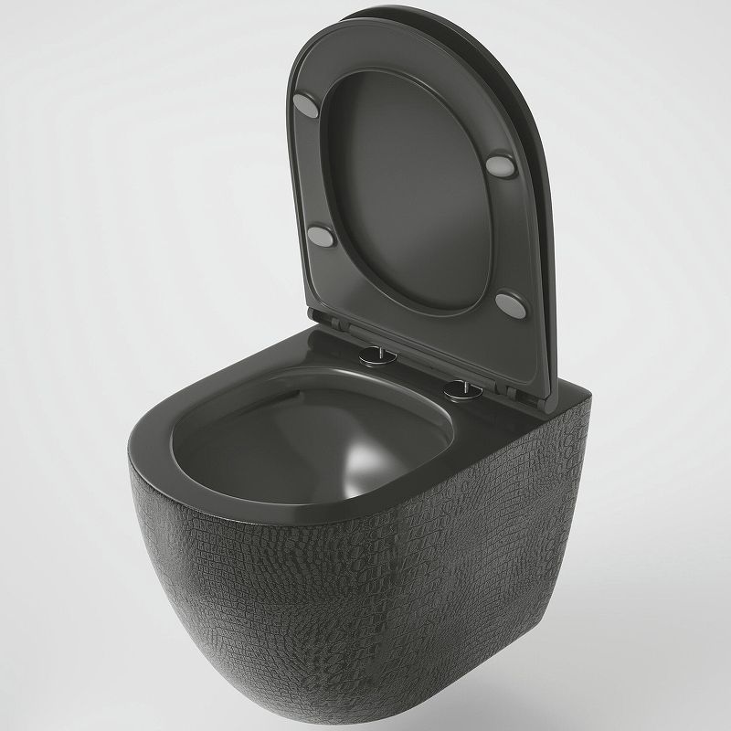 Приобрести grossman унитаз подвесной color с крышкой дюропласт, микролифт, черный глянец gr-4455bbls