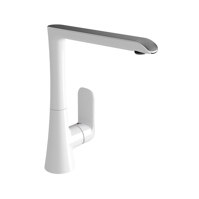 Приобрести iddis смеситель для кухни calipso 270 мм, белый\хром calsbl0i05