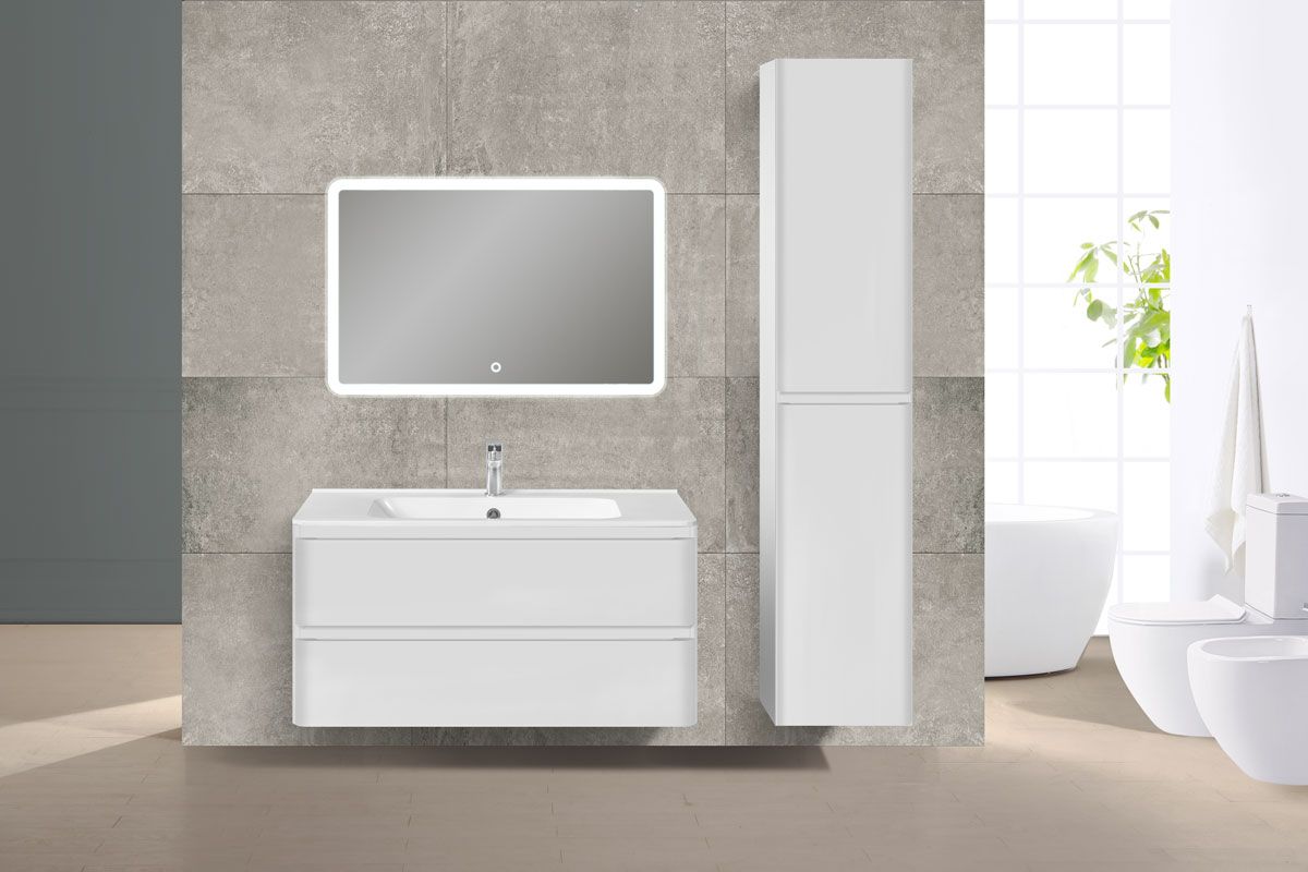 Приобрести vincea тумба подвесная vico 100 см, белая vmc-2v100gw;vcb-2vp100w