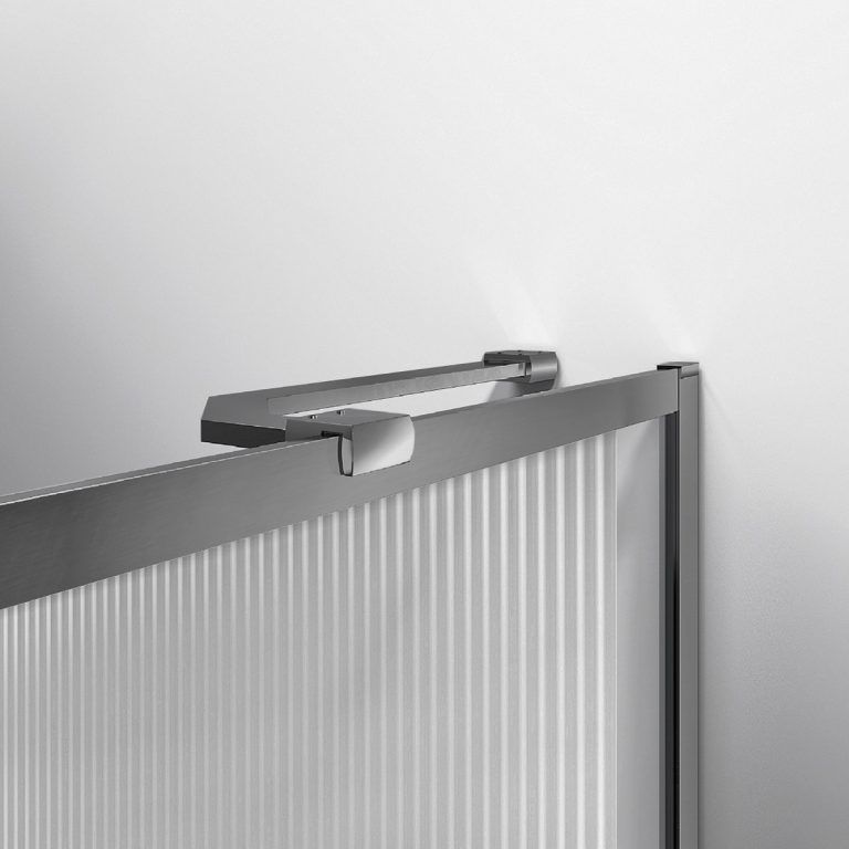 Приобрести vincea шторка на ванну 70 см, рифленое, оружейная сталь vsb-41700flgm