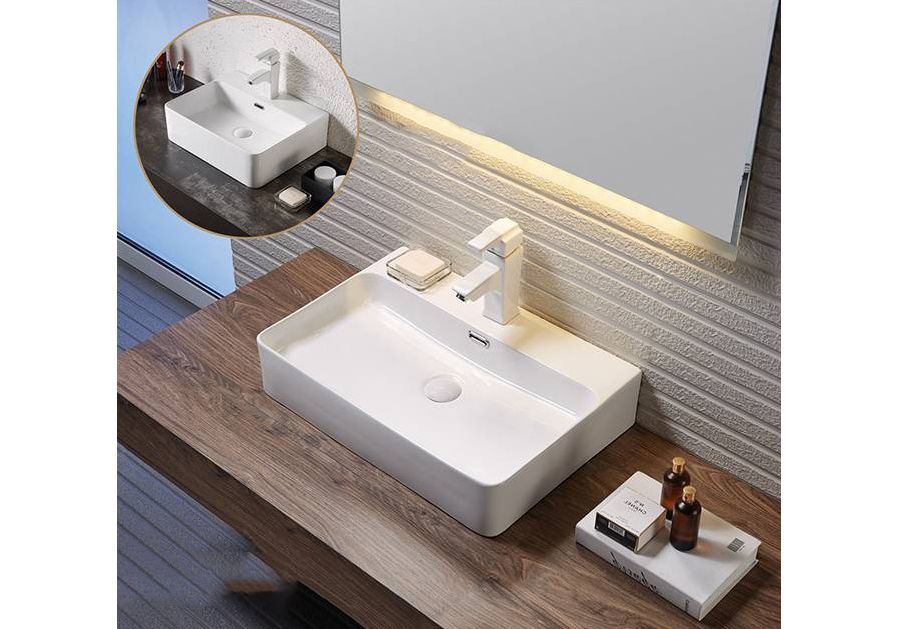 Приобрести раковина-чаша ceramalux 60 см d 1338