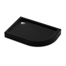Veconi Душевой поддон Tezeo Acrylic 100x90 см, черный TZ55LB-10090-C5