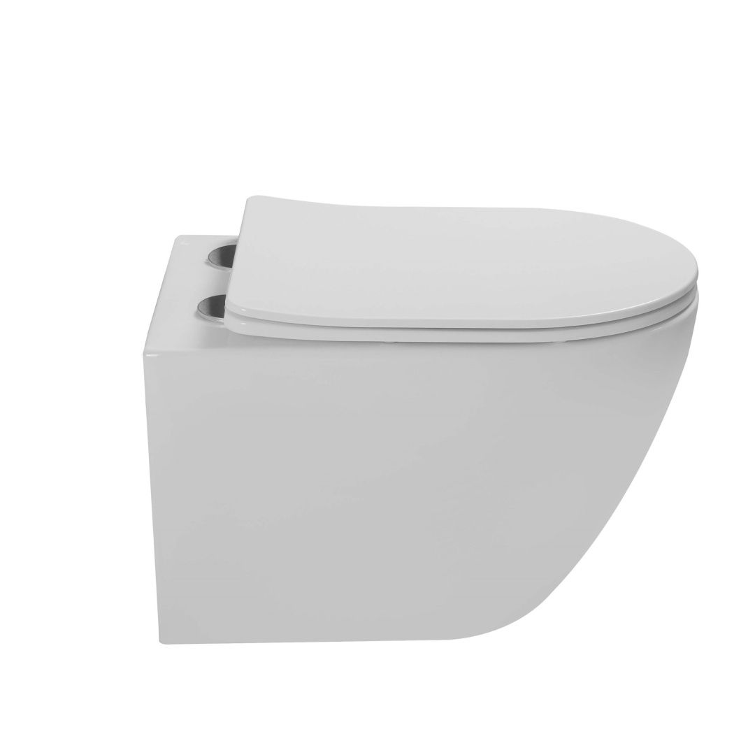 Приобрести vincea унитаз подвесной tornado globo, ультратонкое сиденье, микролифт, белый vt1-14st