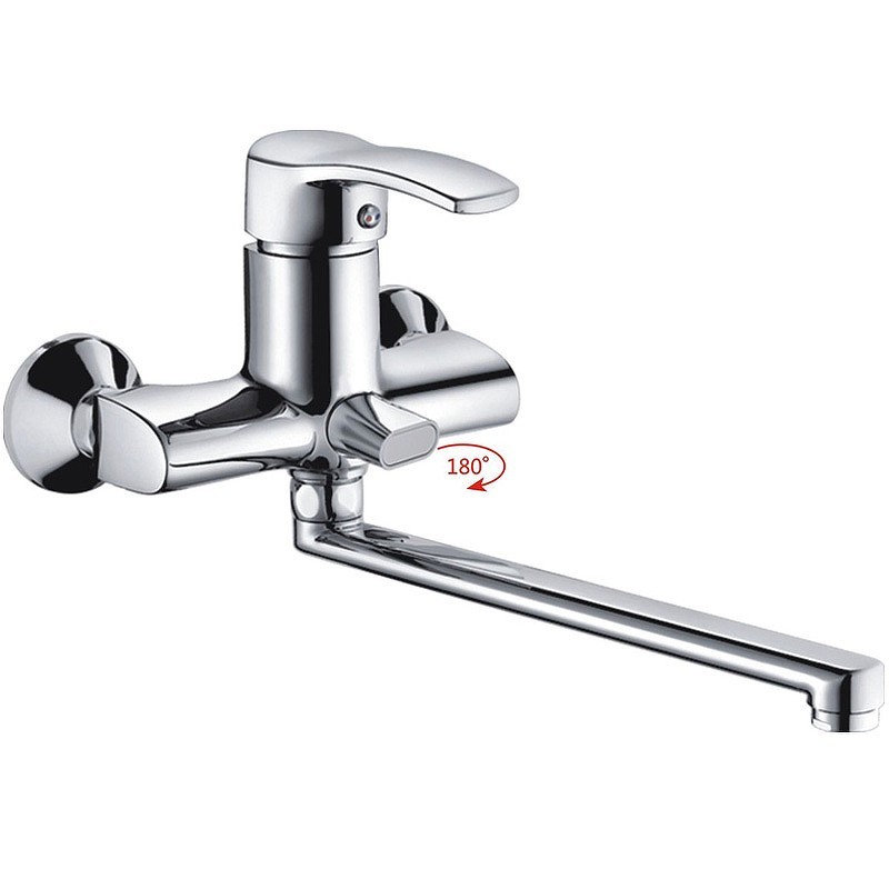 Приобрести haiba смеситель для ванны 220мм, хром hb-2270