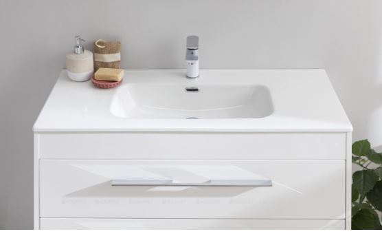 Приобрести aquanet раковина flat 100х46 см, белая