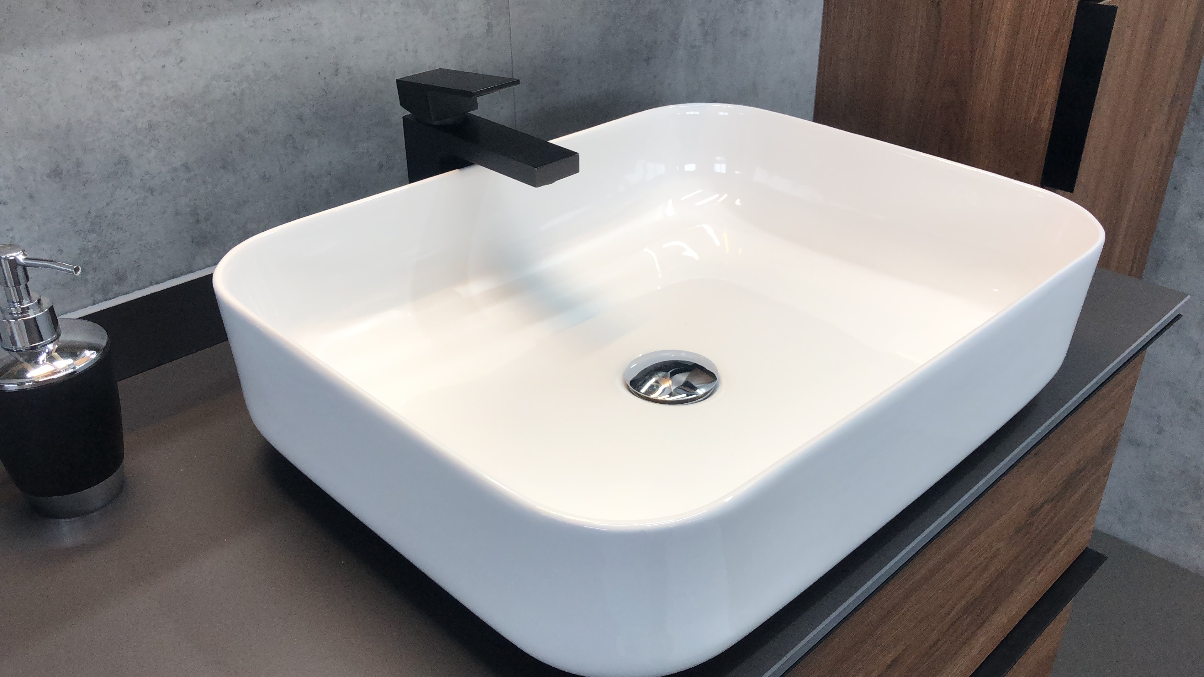 Приобрести сomforty тумба со столешницей и раковиной "штутгарт-90" дуб тёмно-коричневый