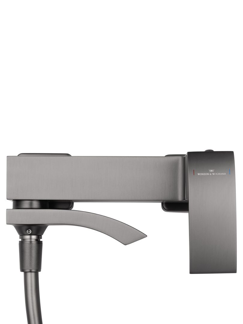 Приобрести смеситель для ванны с душем wonzon & woghand fit, темный графит (ww-88639009-bgm)
