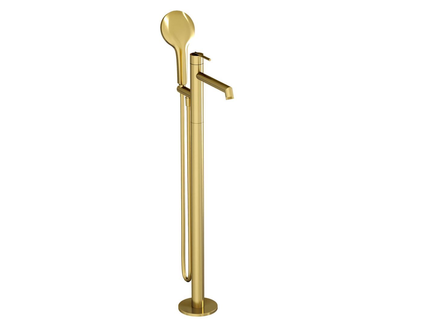 Приобрести hayzburg напольный смеситель для ванны, золото hb-4023go