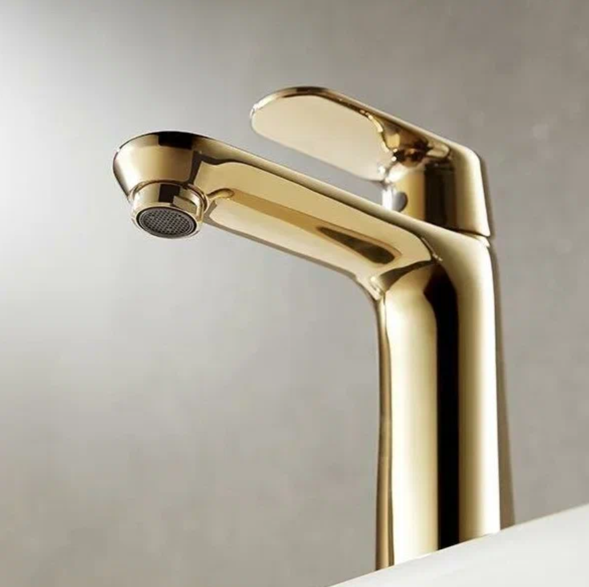 Приобрести grocenberg смеситель для раковины, золото gb2009go